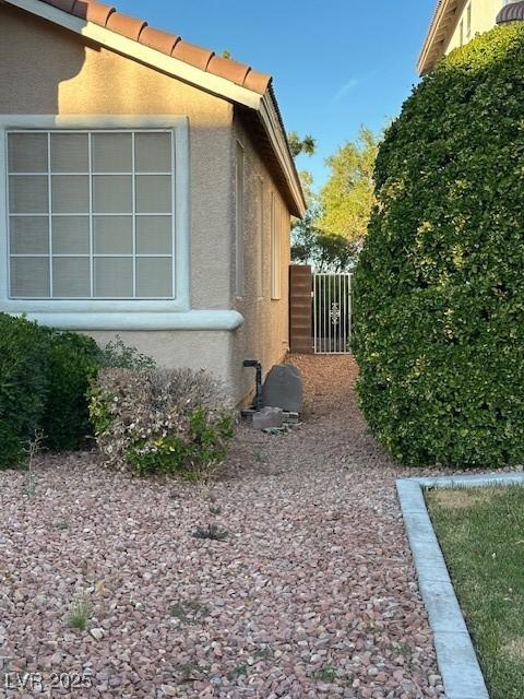 3416 Mountain Park St, Las Vegas, NV 89129 - view of home's exterior featuring stucco siding