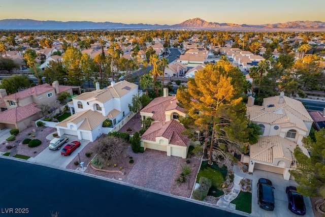 2104 Inverness Dr, Henderson, NV 89074 - aerial perspective of suburban area with a mountainous background