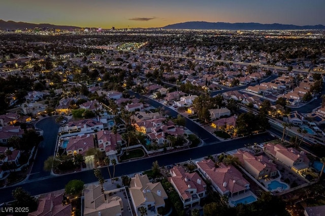 2104 Inverness Dr, Henderson, NV 89074 - view of property location with a mountainous background and nearby suburban area