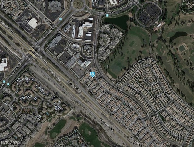 1220 Padre Serra Ln, Las Vegas, NV 89134 - aerial overview of property's location