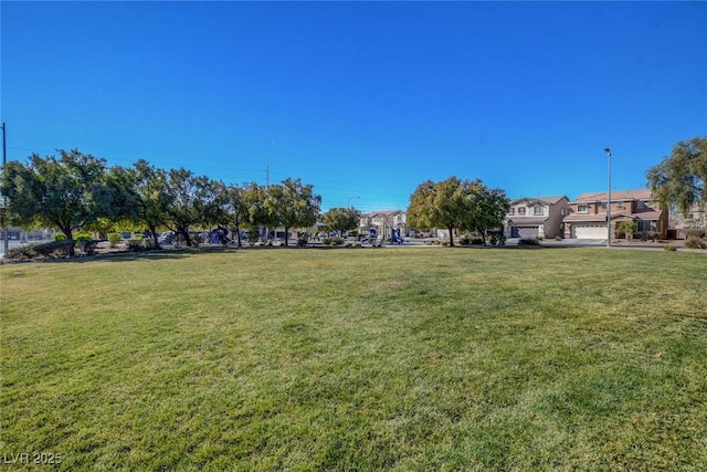 405 Prairie Moon Ave, North Las Vegas, NV 89084 - view of grassy yard