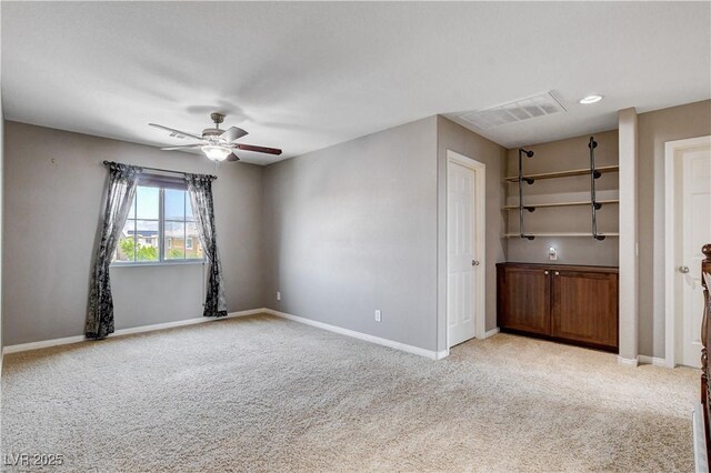 405 Prairie Moon Ave, North Las Vegas, NV 89084 - empty room featuring light colored carpet and a ceiling fan