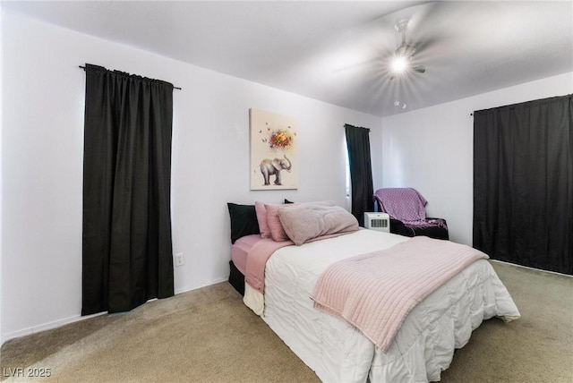 3420 Winterhaven St Unit 202, Las Vegas, NV 89108 - bedroom with carpet flooring and a ceiling fan