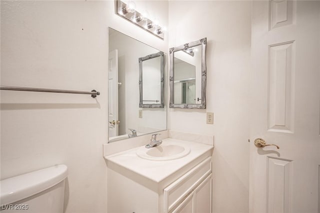 4409 Rosebank Cir, Las Vegas, NV 89108 - bathroom with vanity and toilet