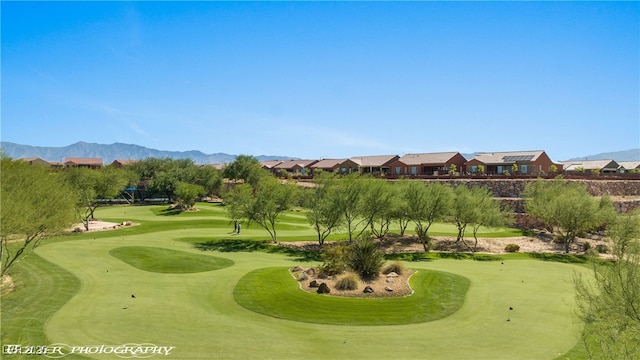 977 Majestic Vw, Mesquite, NV 89034 - view of community with a putting area, view of golf course, and a mountain view