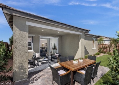 737 Wild Highlands Ln, Henderson, NV 89015 - view of patio / terrace with outdoor dining area