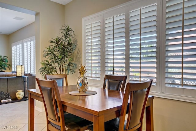 6440 Bristlebird St, North Las Vegas, NV 89084 - dining area featuring light tile patterned floors
