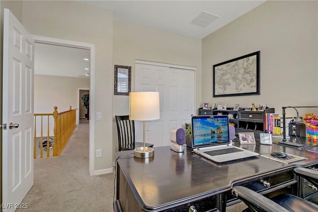 6440 Bristlebird St, North Las Vegas, NV 89084 - office area with carpet floors and baseboards