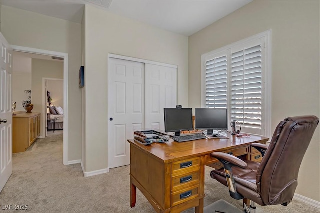 6440 Bristlebird St, North Las Vegas, NV 89084 - office with light colored carpet and baseboards