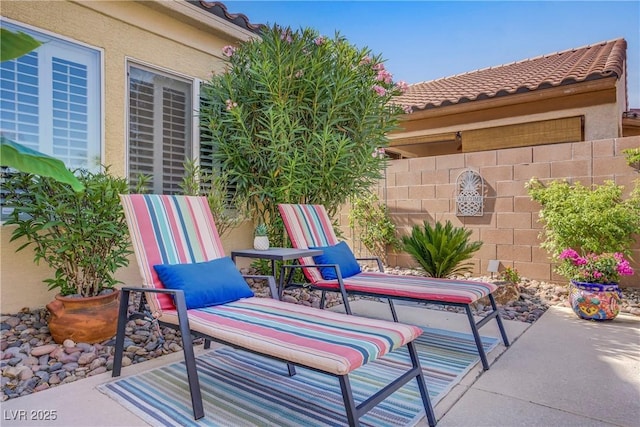 6440 Bristlebird St, North Las Vegas, NV 89084 - view of patio