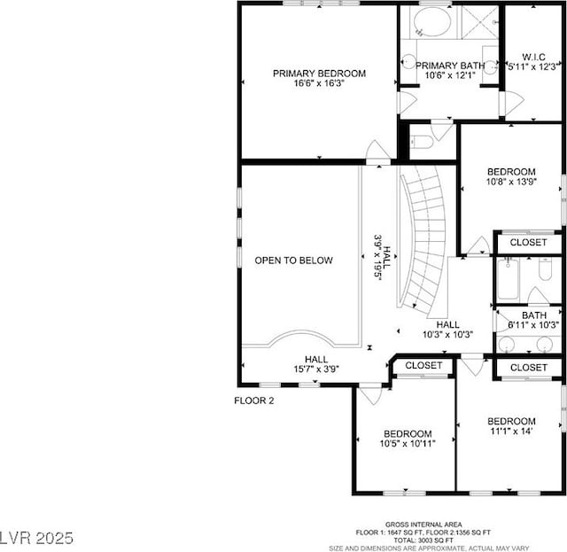 6440 Bristlebird St, North Las Vegas, NV 89084 - property floor plan