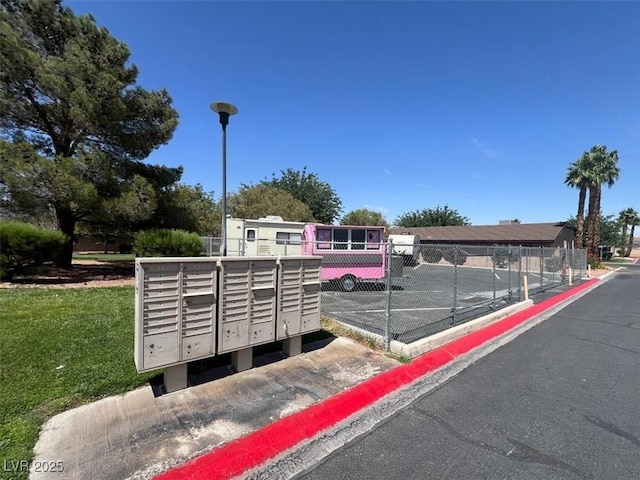 6445 Ironbark Ln, Las Vegas, NV 89107 - view of home's community featuring mail area