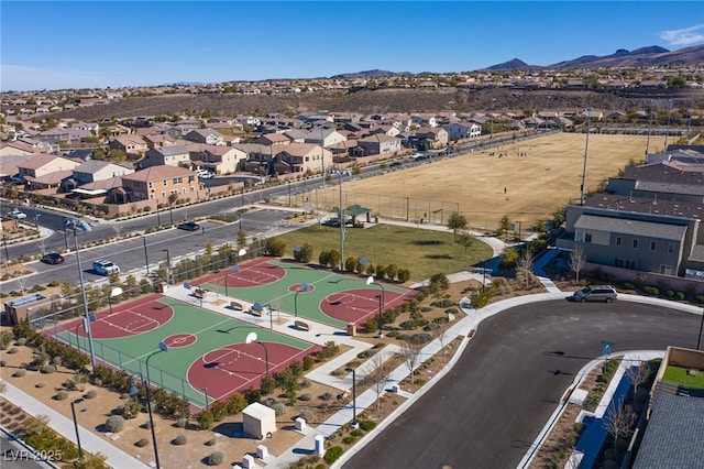 2369 Via Barranca St, Henderson, NV 89044 - aerial view of residential area with mountains