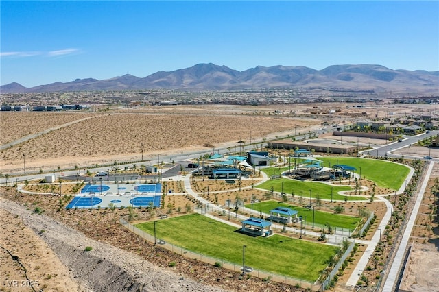2369 Via Barranca St, Henderson, NV 89044 - bird's eye view of a mountain backdrop