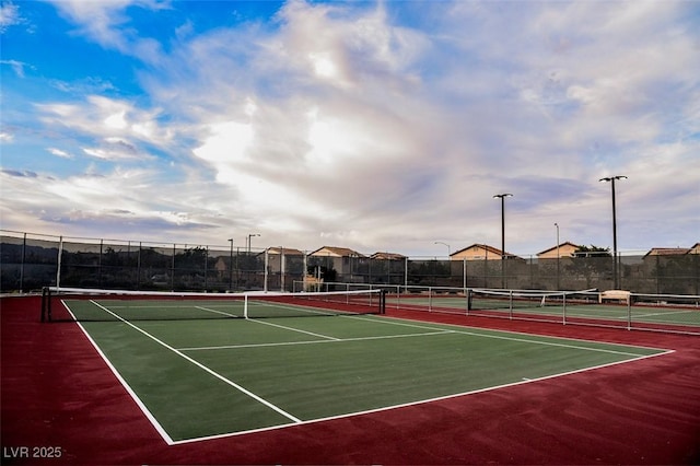 132 Soaring Sky Ave, Henderson, NV 89011 - view of tennis court featuring community basketball court
