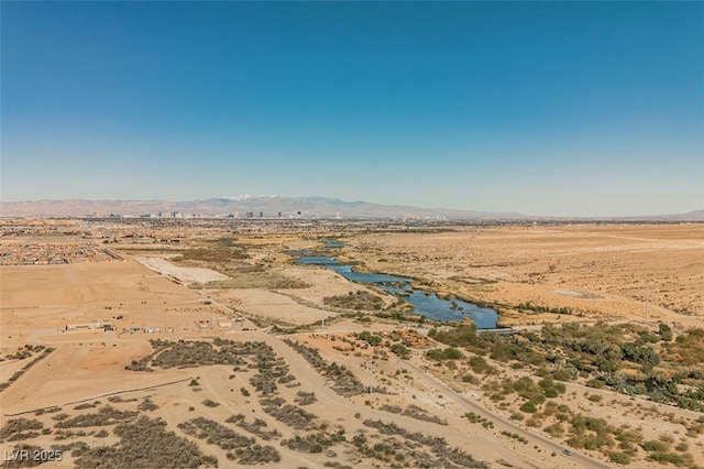 132 Soaring Sky Ave, Henderson, NV 89011 - aerial view of sparsely populated area featuring a desert landscape and mountains