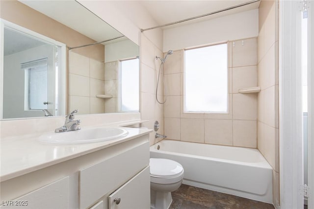 5523 Orchard Ln Unit 0, Las Vegas, NV 89110 - full bath featuring toilet, vanity, and washtub / shower combination