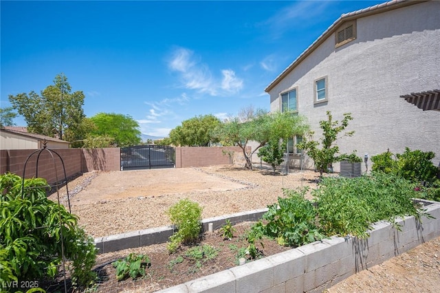 7538 Mustang St, Las Vegas, NV 89131 - fenced yard featuring a gate