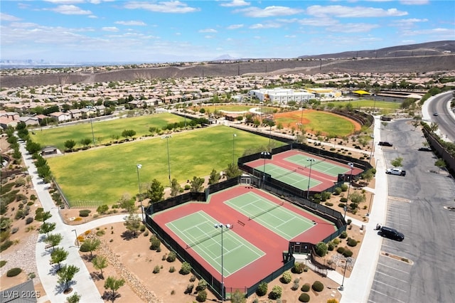 2896 Grande Arch St, Henderson, NV 89044 - aerial view of a mountain backdrop