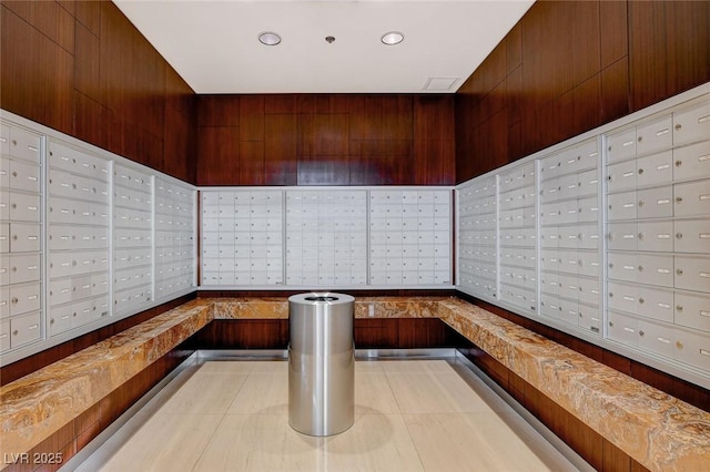 4525 Dean Martin Dr Unit 2109, Las Vegas, NV 89103 - view of property's community featuring mail area and recessed lighting