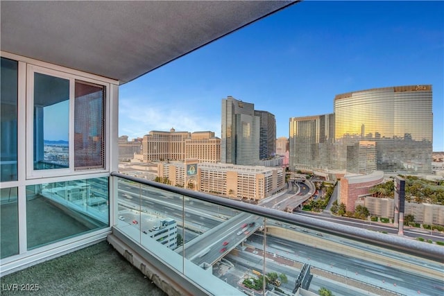 4525 Dean Martin Dr Unit 2109, Las Vegas, NV 89103 - balcony with a skyline view