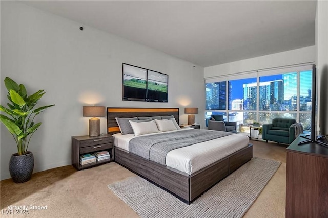 4525 Dean Martin Dr Unit 2109, Las Vegas, NV 89103 - bedroom featuring light carpet
