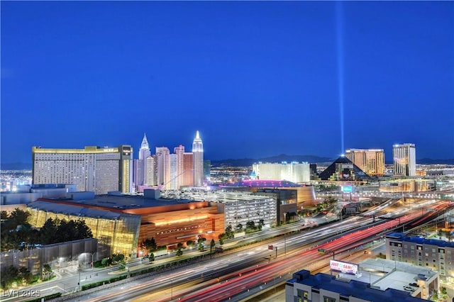 4525 Dean Martin Dr Unit 2109, Las Vegas, NV 89103 - city view featuring a view of city lights