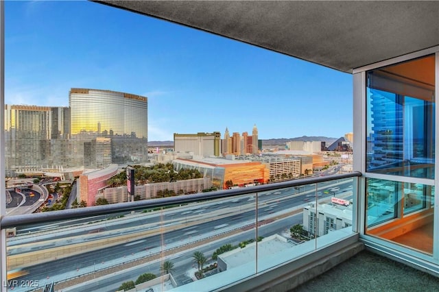 4525 Dean Martin Dr Unit 2109, Las Vegas, NV 89103 - balcony with a view of city