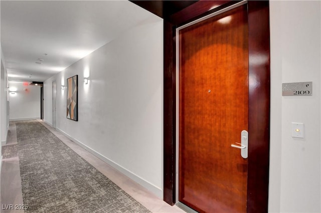 4525 Dean Martin Dr Unit 2109, Las Vegas, NV 89103 - corridor featuring baseboards