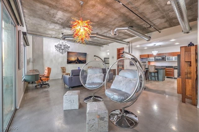 900 Las Vegas Blvd Unit 1208, Las Vegas, NV 89101 - garage featuring freestanding refrigerator and baseboards