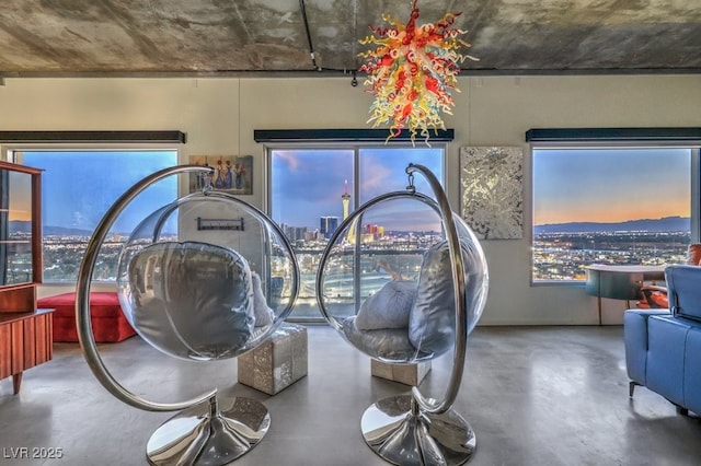 900 Las Vegas Blvd Unit 1208, Las Vegas, NV 89101 - detailed view of concrete flooring and a city view