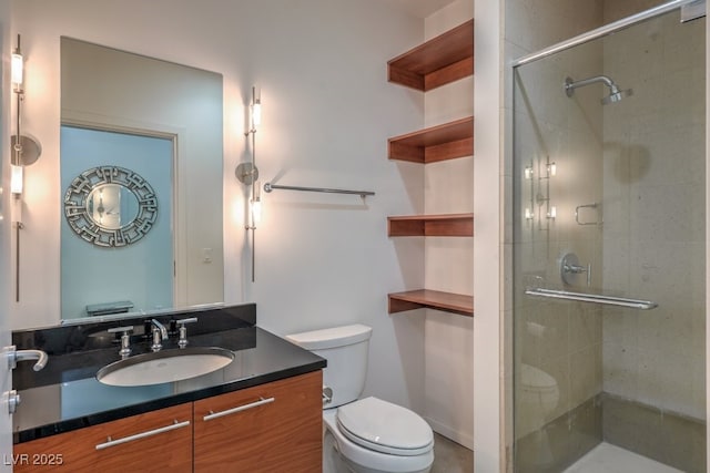 900 Las Vegas Blvd Unit 1208, Las Vegas, NV 89101 - full bath with toilet, vanity, and a shower stall