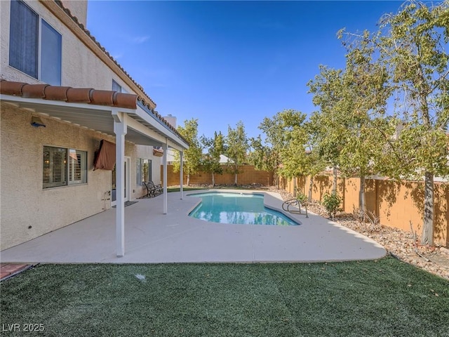 2732 Dune Cove Rd, Las Vegas, NV 89117 - view of swimming pool with a fenced backyard and a patio