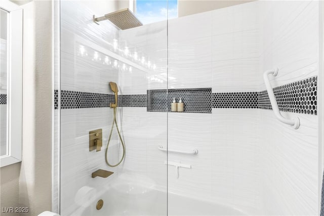 10504 Button Willow Dr, Las Vegas, NV 89134 - bathroom featuring washtub / shower combination