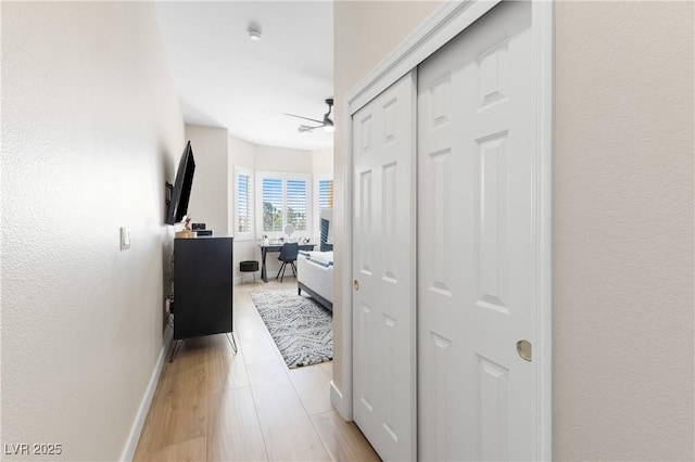 10504 Button Willow Dr, Las Vegas, NV 89134 - hall with baseboards