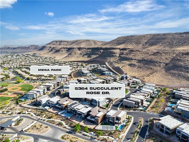 5364 Succulent Rose Dr, Las Vegas, NV 89135 - view of property location featuring a mountainous background