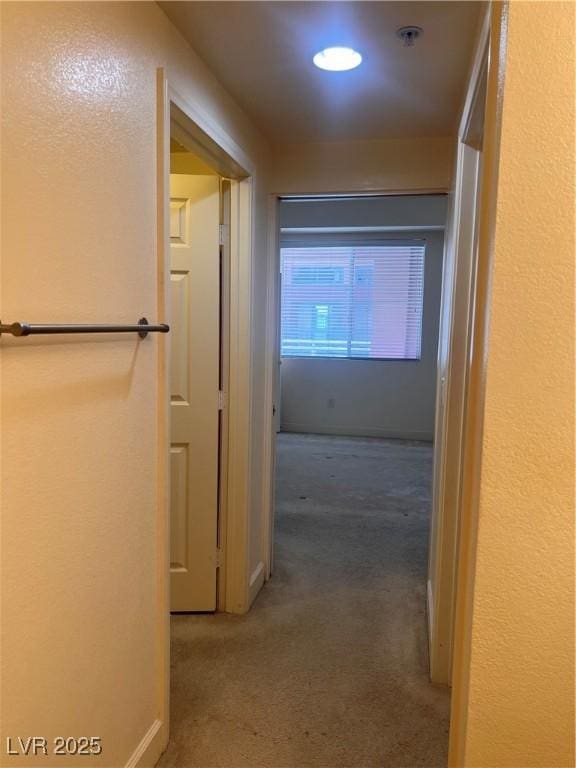 87 E Agate Ave Unit 202, Las Vegas, NV 89123 - hallway with carpet floors and recessed lighting