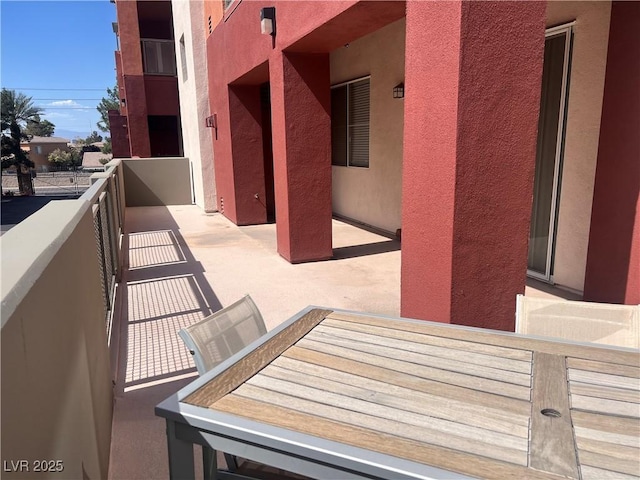 87 E Agate Ave Unit 202, Las Vegas, NV 89123 - view of patio featuring a balcony
