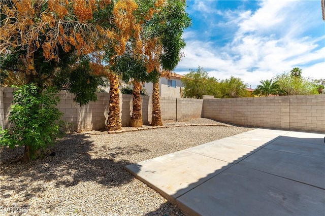 10162 Lemon Thyme St, Las Vegas, NV 89183 - fenced backyard featuring a patio