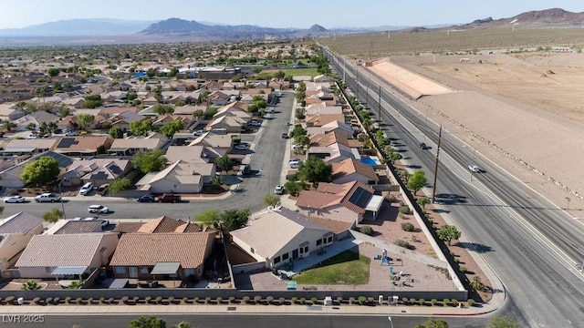 1079 Oak Shade Ln, Henderson, NV 89015 - aerial perspective of suburban area with mountains