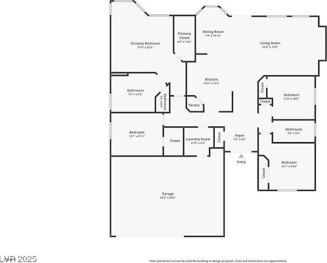 1079 Oak Shade Ln, Henderson, NV 89015 - home floor plan