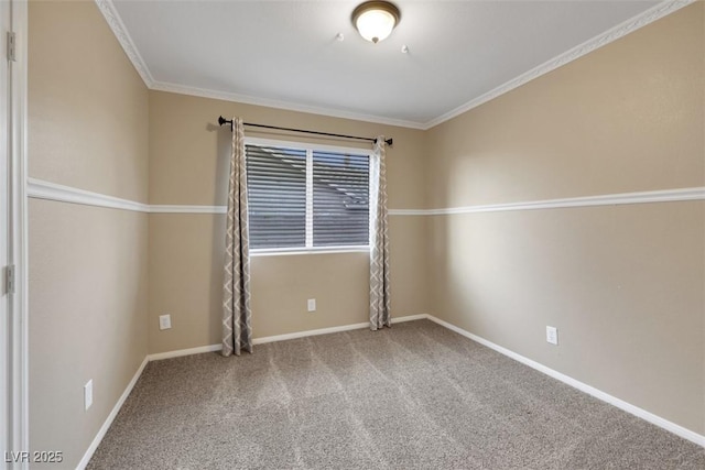 160 Coastal Pier Ct, Henderson, NV 89002 - unfurnished room with carpet floors and crown molding