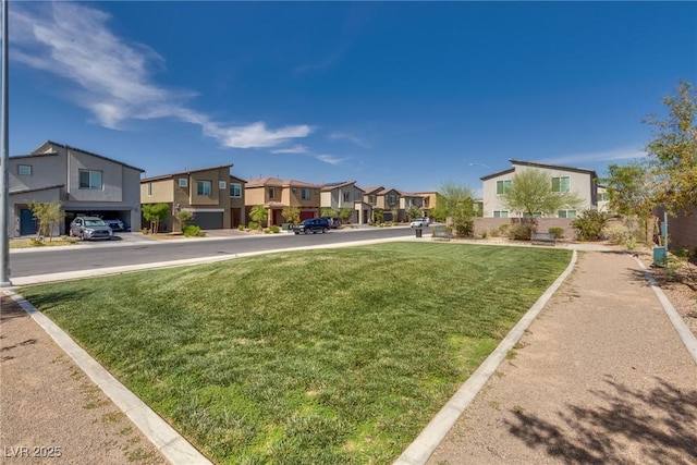 4448 Mahogany Hills Ave, Las Vegas, NV 89141 - view of grassy yard featuring a residential view