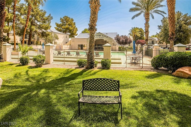 5316 Fieldstone Rd, Las Vegas, NV 89107 - view of yard featuring a community pool