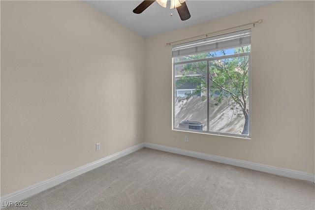 1717 Double Arch Ct, Las Vegas, NV 89128 - unfurnished room featuring ceiling fan and light carpet