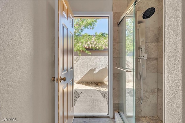 1717 Double Arch Ct, Las Vegas, NV 89128 - doorway featuring a textured wall