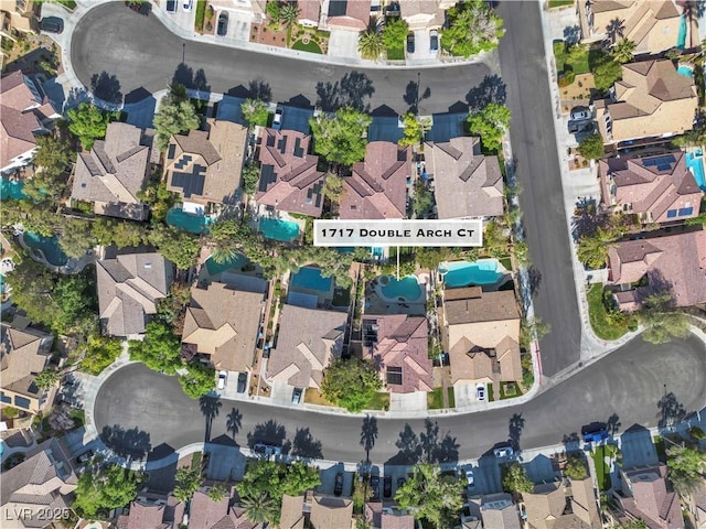 1717 Double Arch Ct, Las Vegas, NV 89128 - aerial overview of property's location