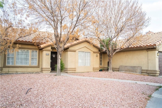 3436 N Tenaya Way, Las Vegas, NV 89129 - single story home with a tiled roof and stucco siding