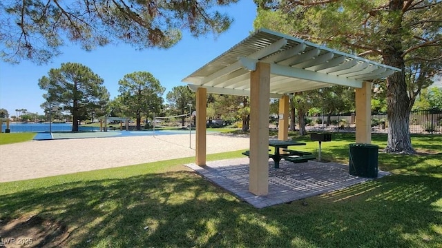 3053 Anchor Chain Dr, Las Vegas, NV 89128 - view of property's community with volleyball court