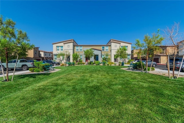 7977 Whisper Words Ave, Las Vegas, NV 89113 - view of grassy yard with a residential view